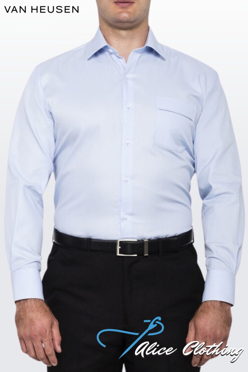 VFLM81U VH Mens Classic Relax Fit Shirt Mini Herringbone