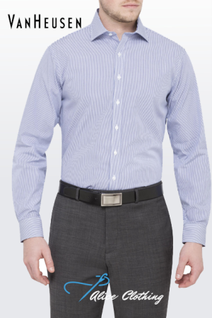 Van Heusen Mens Euro Tailored Fit Shirt Premium EB501