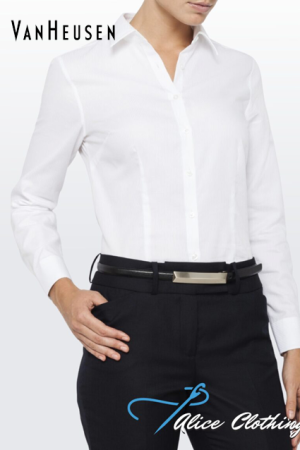 Van Heusen Wos Classic Fit Mini Herringbone Easy Care AWL81U