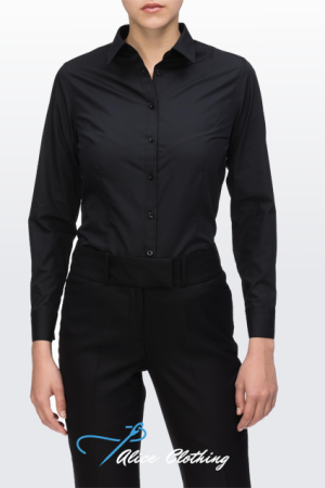 WSLC11 David Marcs Ladies Contemporary Fit Poplin Shirt