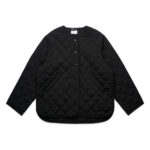 4525 WOS QUILTED JACKET BLACK