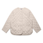 4525 WOS QUILTED JACKET BONE 74746