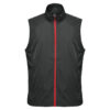 Black/Bright Red