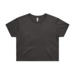 4062F FADED CROP TEE FADED BLACK  90845 scaled