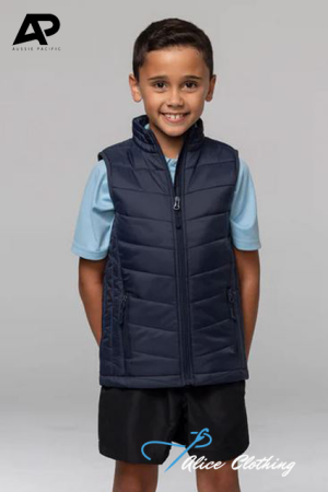 Aussie Pacific Snowy Puffer Kids Vests 3523