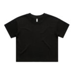 TERRY TEE BLACK  08133 scaled
