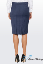 David Marcs Wos Modern Classic Fit Pleated Back Skirt WTSKR51