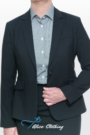 WTJR52 David Marcs Ladies Relax Fit Wool Blend Jacket