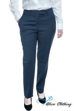 WTPR51 David Marcs Ladies Ralax Fit Wool Blend Pant