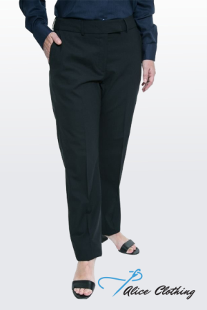 WTPR52 David Marcs Ladies Relax Fit Wool Blend Pant