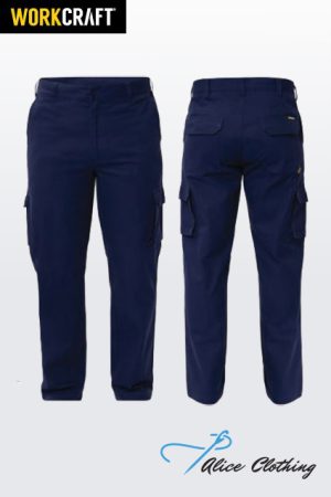 WP4014 Workcraft Midweight Cotton Drill Cargo Pant