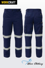 WP4015 MW Taped Cargo Cotton Drill Trouser