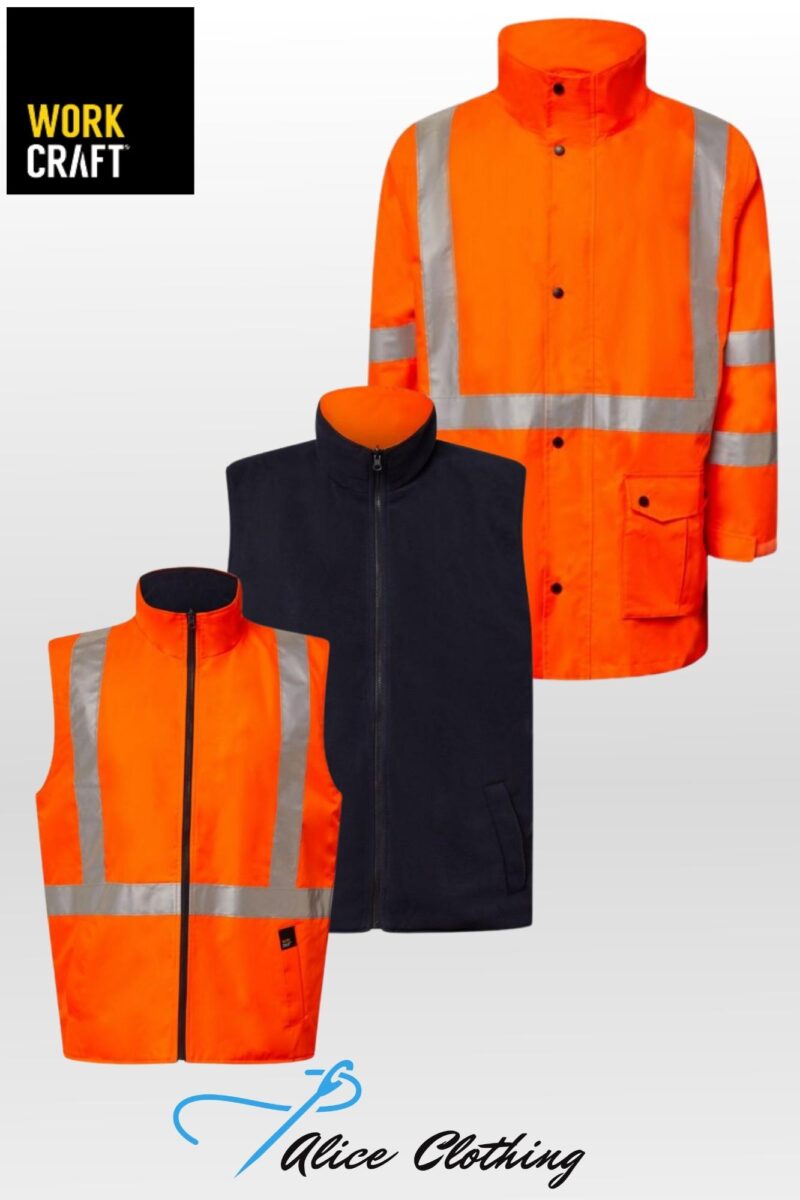 WW9028 NSW Rail HiVis Reflective 4 in1 Jacket