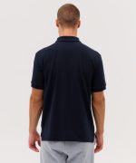 Baxsy Lookbook Delta Polo Navy Male Back 85089
