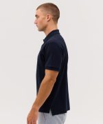 Baxsy Lookbook Delta Polo Navy Male Side 77523