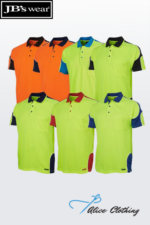 6AP4S JB's Hi Vis S/S Arm Panel Polo