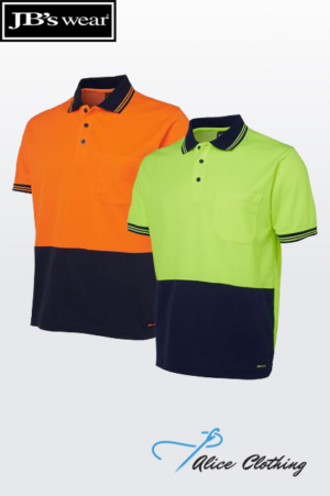 6HPS JB's HiVis S/S Cotton Back Polo - Alice Clothing 6HPS JB's HiVis S/S Cotton Back Polo