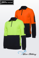 6HVPZ JB's Hi Vis 330G ½ Zip Fleece