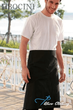 BOCINI Cotton Drill ¾ Apron No Pocket WA0392