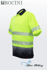 BOCINI HiVis S S Sublimated Reflective Polo SP0723