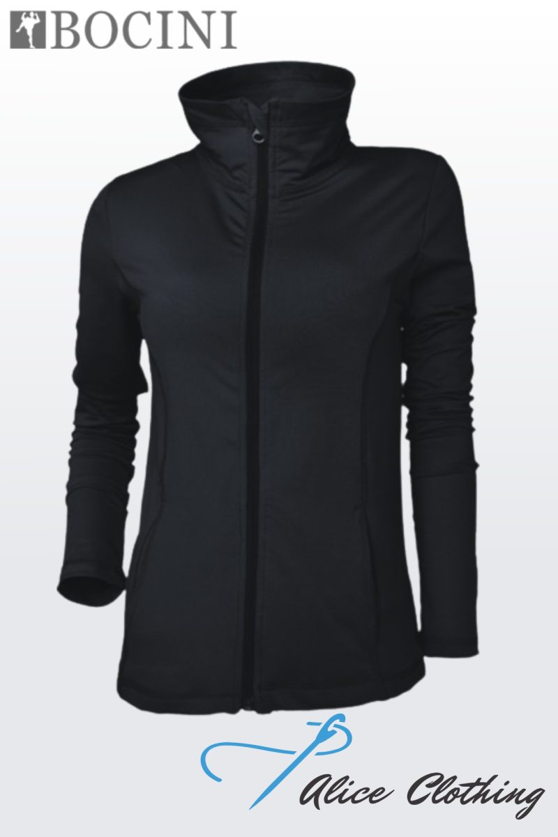 CJ1417 BOCINI Kids Yoga Jacket With Pockets