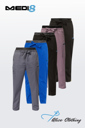 M88028 Medi8 UNISEX Stretch Scrub Pant