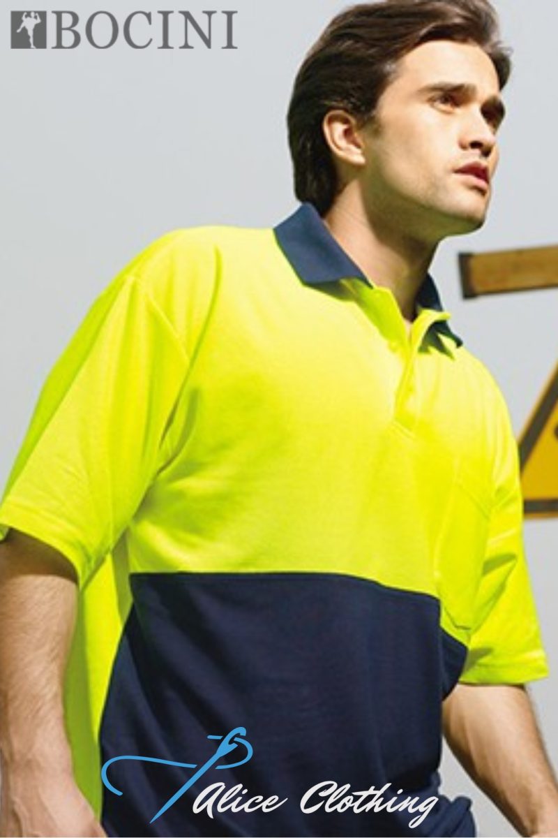 BOCINI HiVis S/S Poly Cotton Polo | SP0359