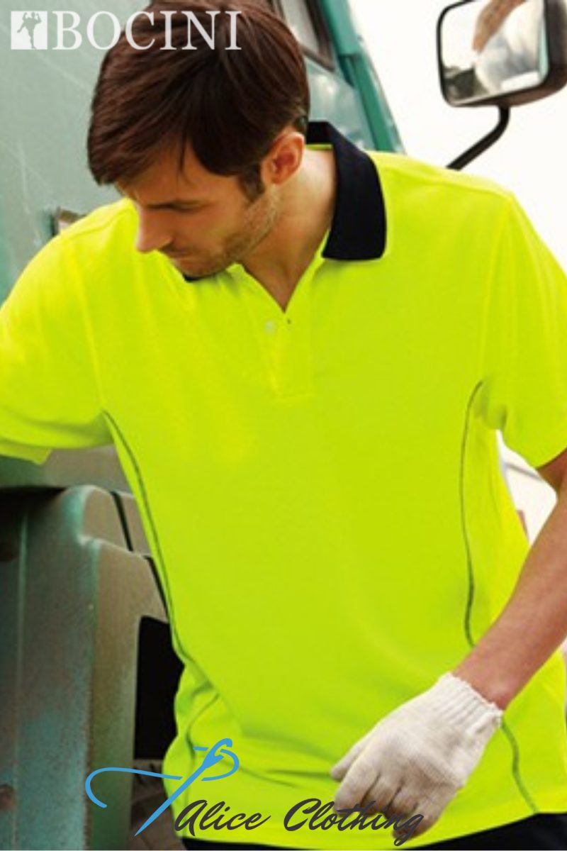 BOCINI HiVis Stitch Essentials Polo | SP1241