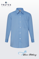 Trutex Long Sleeve Shirt with Button Up Collar ATSP