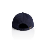 1153 CLASS FIVE PANEL CAP MIDNIGHT BLUE BACK 11977