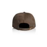 1153 CLASS FIVE PANEL CAP WALNUT BACK 04622
