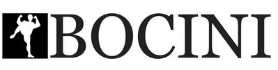 Brand logo: BOCINI with a dancer silhouette in a black square to the left of the word BOCINI.