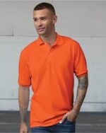 Gildan Softstyle 64800 Polo Shirt orange
