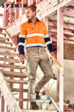 ZP230 Syzmik Mens Essential Basic Stretch Cargo Pant