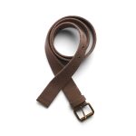 1406 COTTON WEBBING BELT WALNUT  61466