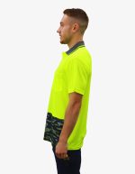 SFWP15 FLURO YELLOW BLACK CAMO SIDE - Alice Clothing SFWP15 FLURO YELLOW BLACK CAMO SIDE
