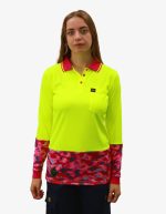 SFWP16L FLURO YELLOW PINK CAMO