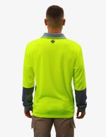 SFWP26 FLURO YELLOW CHECKER PLATE BACK