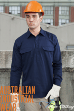 WT12 UNISEX COOL BREEZE CLOSED FRONT LS WORK SHIRT