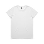 4001A MAPLE ACTIVE TEE WHITE  82216