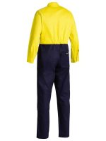 BC6357 Yellow Navy Back