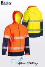 Bisley Taped HiVis Ripstop Bonded Fleece Jacket | BJ6934T