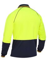 BK6440 Yellow Navy Back