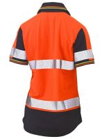 BKL1225T Orange Navy Back