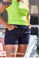 Bisley Womens Flx & Move™ Short Short | BSHL1045 - Alice Clothing Bisley Womens Flx & Move™ Short Short | BSHL1045