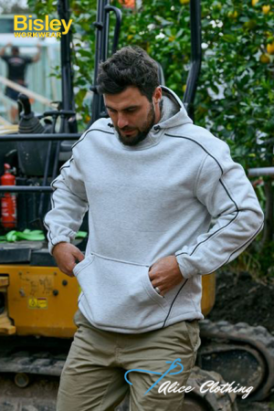 Bisley Flx Move™ Marle Fleece Hoodie Jumper BK6983