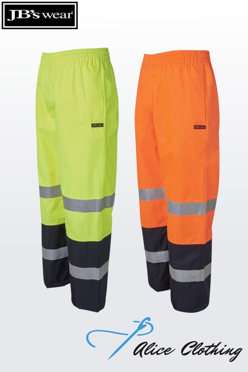 6DPRP JB's Hi Vis (D+N) Premium Rain Pant