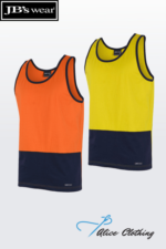 6HTCS JB's Hi Vis Cotton Singlet
