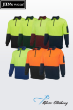 6HVFH JB's Hi Vis ½ Zip Fleecy
