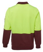 6HVFH LimeMaroon Back